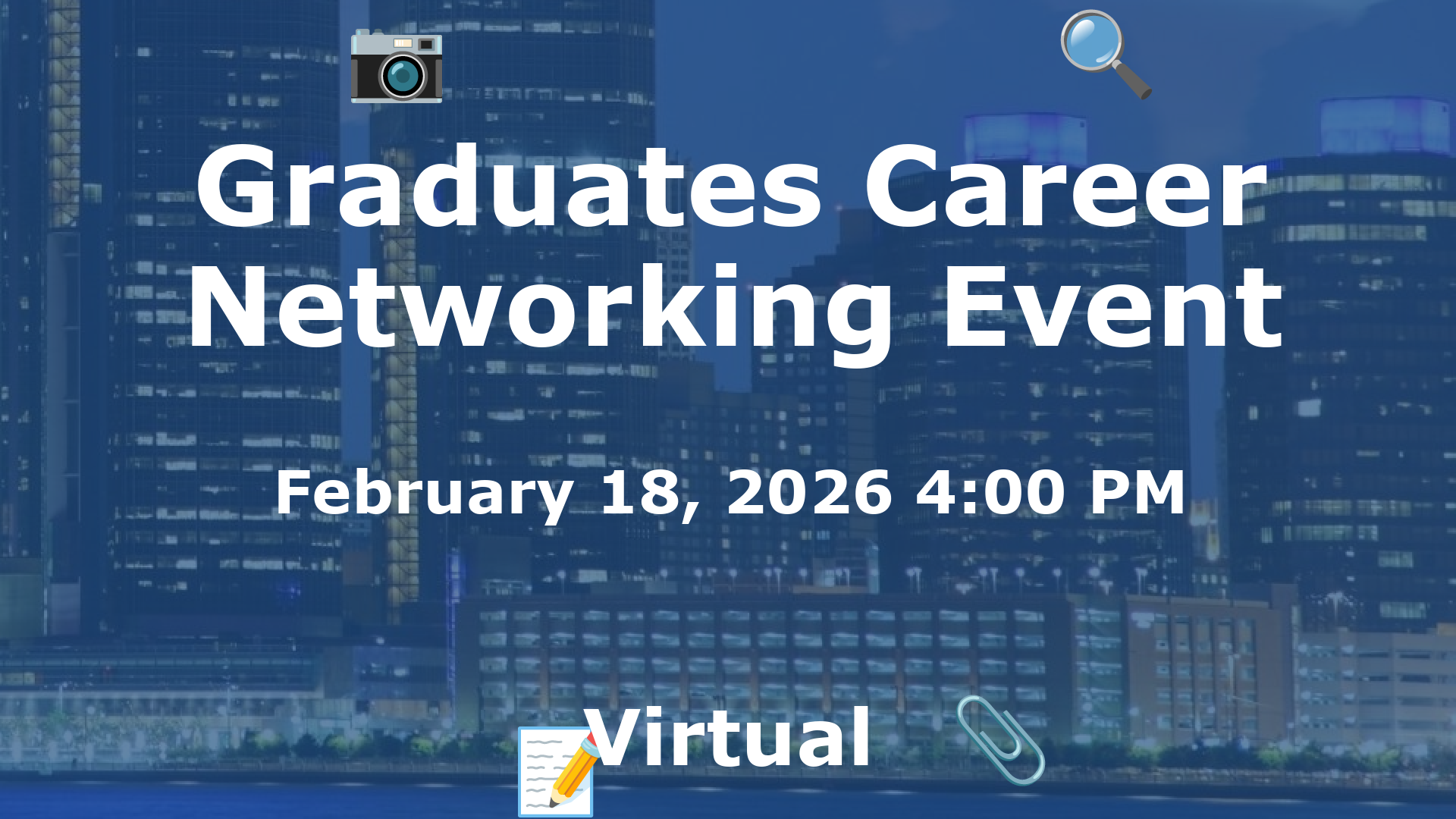 Graduates Career Networking Event event image